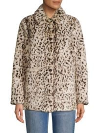 Rebecca Taylor Lynx Faux Fur Jacket at Saks Fifth Avenue